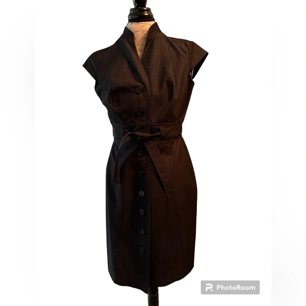 Calvin Klein belted dress